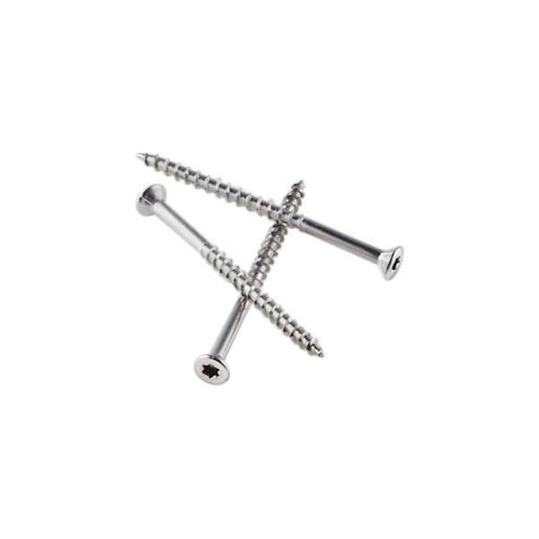 Deck Screw, #10 x 3 in, 316 Stainless Steel, Torx Drive, 40 PK